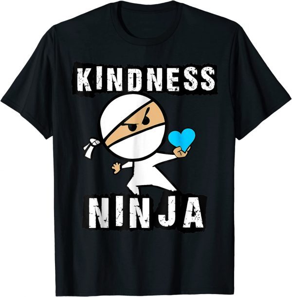 Kindness Ninja Choose Kind Anti Bullying Movement 2022 Shirt