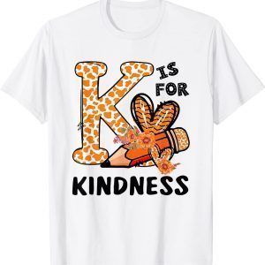 Kindness Unity Day Orange No Bullying Teachers T-Shirt