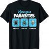 Know Your Parasites Joe Biden Trump 2024 Election Classic Shirt
