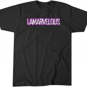 Lamar Jackson: Lamarvelous 2023 Shirt