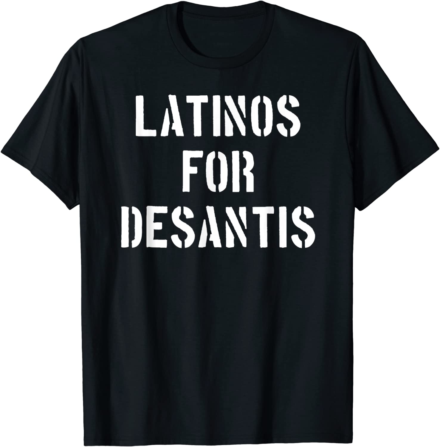 Latinos For DeSantis 2024 President Florida Vote Trump Maga T-Shirt