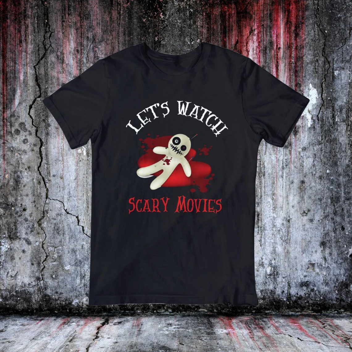 Let's Watch Scary Movies Halloween 2023 Shirt