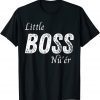 Little Boss Daughter Nu'er Girl Toddler Chinese Matching 2022 Shirt