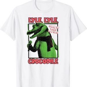 Lyle, Lyle, Crocodile Pink and Green Singing 2022 Shirt