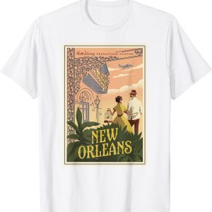 Mickey Mouse One : Walt’s Plane - Travel Poster New Orleans Classic Shirt