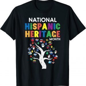 National Hispanic Heritage Month Hands Tree 2023 Shirt