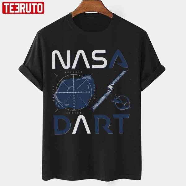 Navy Art Nasa Dart Double Asteroid Redirection Test 2022 shirt