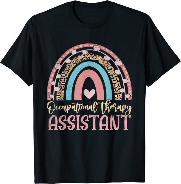 Occupational Therapy Assistant OTA Appreciation Cute Rainbow Classic Shirt