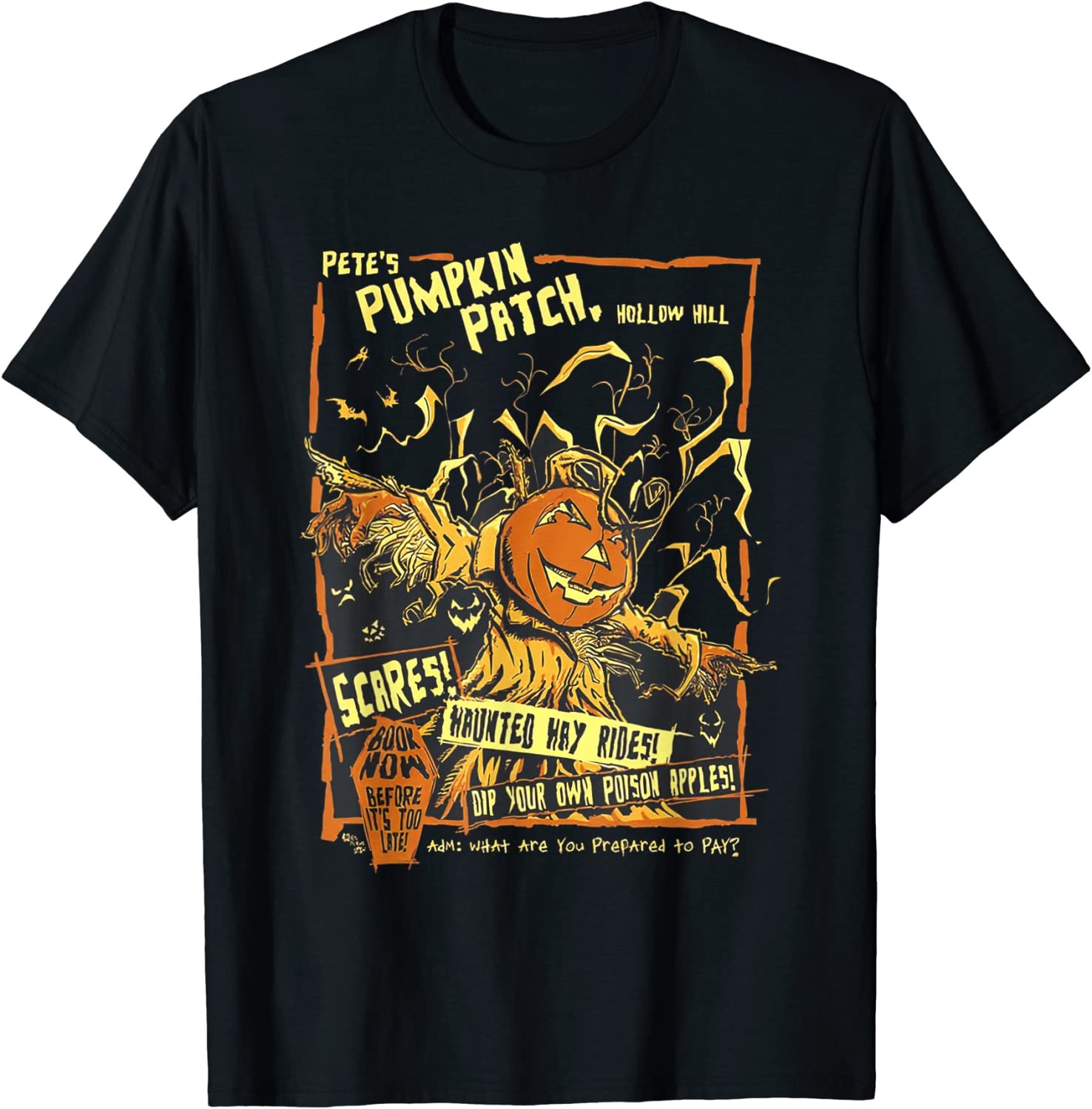 Pete's Pumpkin Patch ,Vintage Halloween Horror Clothing 2023 Shirt ...