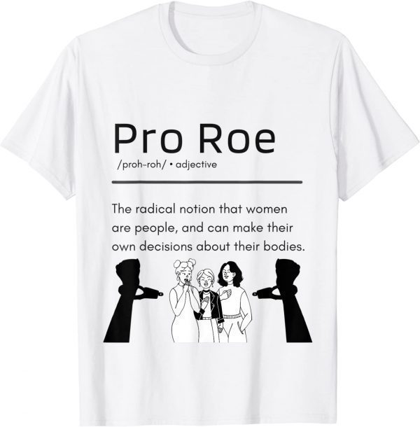 Pro Roe Women's Rights Support Classic Shirt