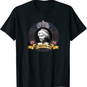 Queen Elizabeth II Memoriam Union Jack RIP UK Royalist 2023 Shirt