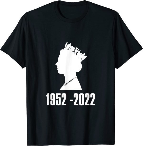 Queen Of England Elizabeth II 1952 - 2022 End Of An Era Classic Shirt