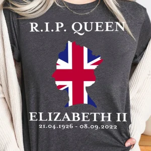 RIP Queen Elizabeth II 1926-2022 British Flag Classic Shirt