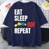 Roblox Characte Roblox Oof Eat Sleep Oof Repeat Classic Shirt