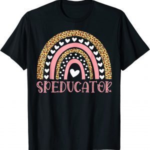 SPED teacher, speducator heart, speducator rainbow Classic Shirt