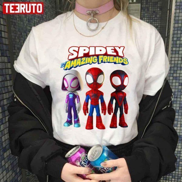 Spidey And His Amazing Friends Spider Family 2023 Shirt