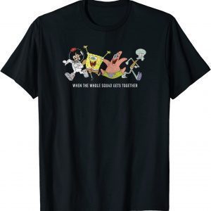 SpongeBob SquarePants Whole Squad Meme Classic Shirt