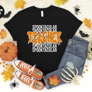 Spooktacular Teacher Halloween Classic Shirt