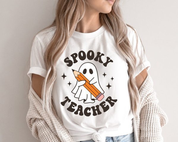 Spooky Teacher Ghost Teacher Halloween 2022 Shirt