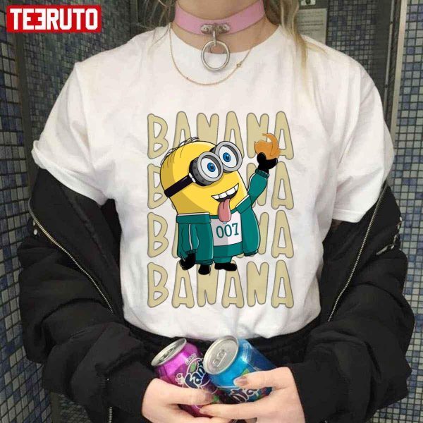 Squid Banana Candy Game Squid Game Minions 007 Limited shirt