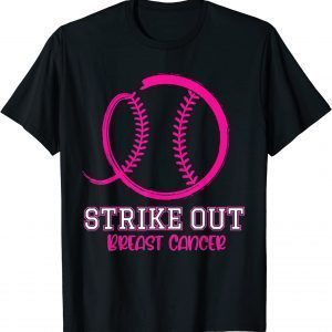 Strike Out Breast Cancer Awareness Baseball Classic Shirt