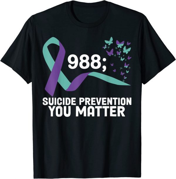 Suicide Awareness - 988 - Suicide Prevention 988 Classic Shirt