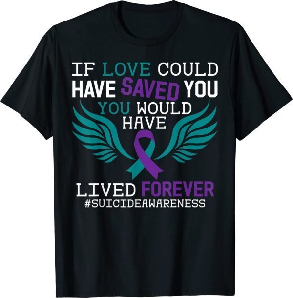 Support Suicide Prevention Awareness Week 2022 Ribbon Classic Shirt