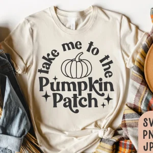 Take me to the Pumpkin Patch Halloween T-Shirt