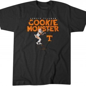 Tennessee Football: Cedric Tillman Cookie Monster 2023 Shirt