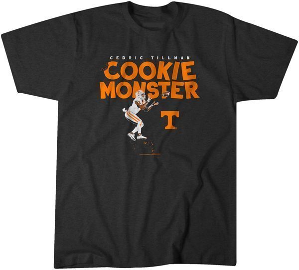 Tennessee Football: Cedric Tillman Cookie Monster 2023 Shirt