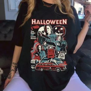 The Night He Came Home Michael Myers Halloween 1978 Classic Shirt