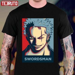 The Swordsman Zoro One Piece Anime Hope Art 2023 shirt