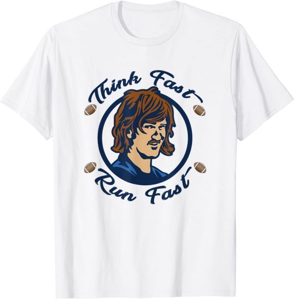 Think Fast Run Fast Chad Powers 200 American Football Classic Shirt