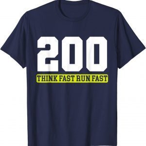 Think Fast Run Fast Chad Powers Undercover Football Try Out Classic Shirt