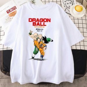 Tien Shinhan Vs Son Goku Dragon Ball Manga Cover Art Classic shirt