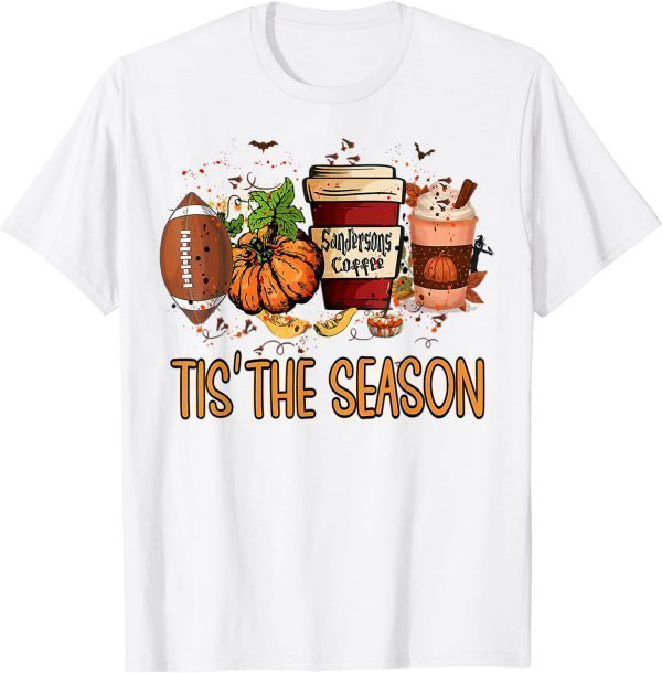 Tis The Season Pumpkin Spice Football Thanksgiving 2022 Classic Shirt