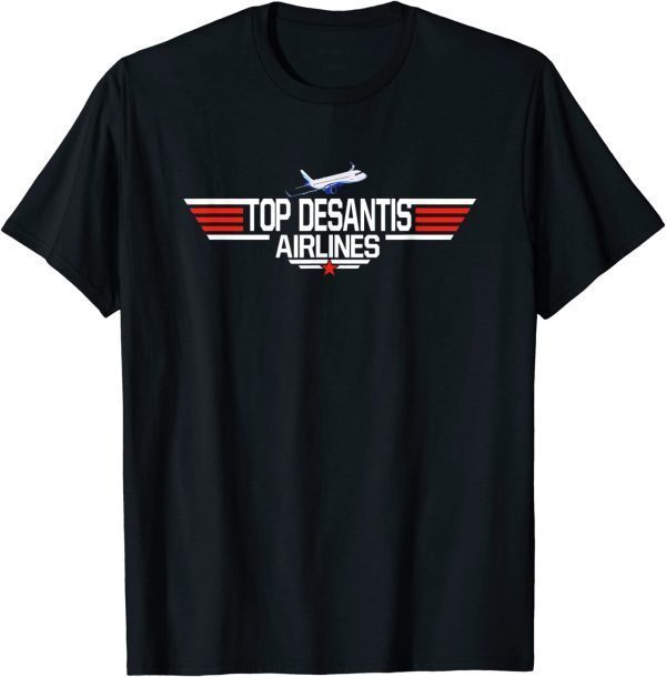 Top DeSantis Airlines Cool 80s 1980s Classic Shirt