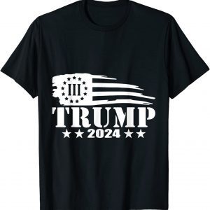 Trump 2024 Flag Classic Shirt