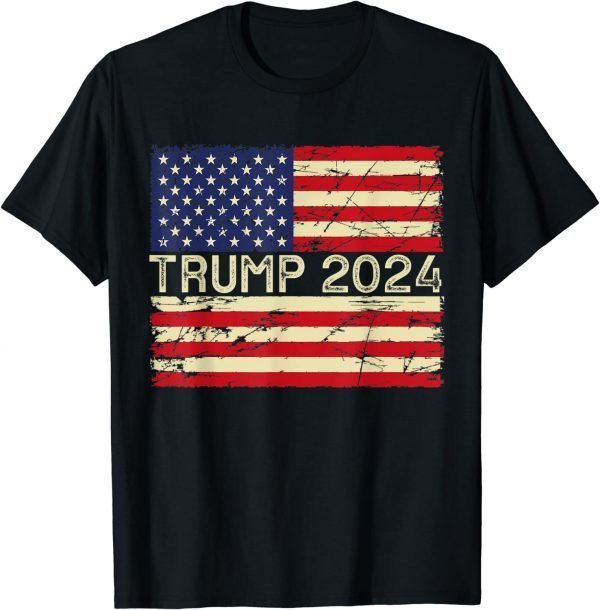 Trump 2024 Us Flag Limited Shirt