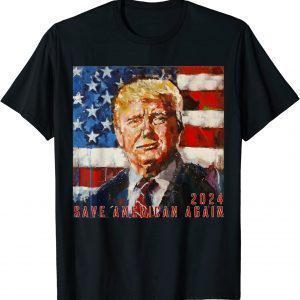 Trump Back 2024 Save American Again 2022 Shirt