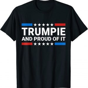 Trumpie And Proud Of It Trumpie Trump 2024 USA Flag T-Shirt