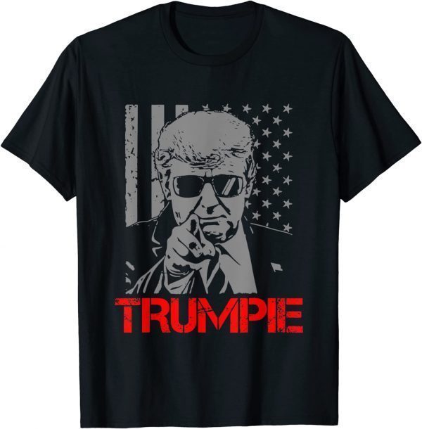 Trumpie Anti Biden Rally Wear US Flag Vintage 2023 Shirt