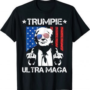 Trumpie Ultra Maga Trump 2024 Flag Classic Shirt