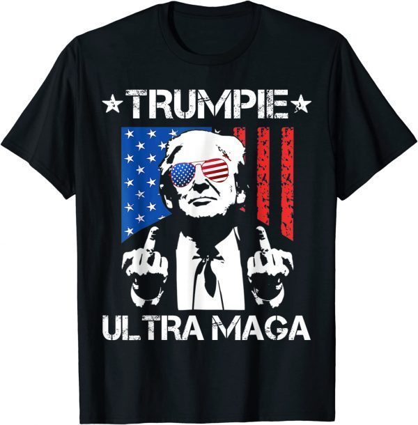 Trumpie Ultra Maga Trump 2024 Flag Classic Shirt