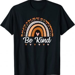 UNITY DAY Orange Anti Bullying Leopard Rainbow Be Kind 2022 Shirt