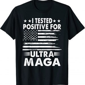 Ultra Maga Proud Republican USA Flag Patriotic American Classic Shirt