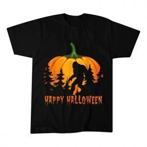 Vintage Bigfoot Pumpkin Halloween 2023 Shirt