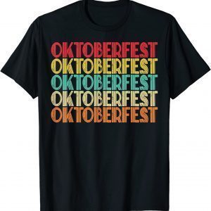 Vintage Retro Oktoberfest German Beer Oktoberfest Party 2023 Shirt