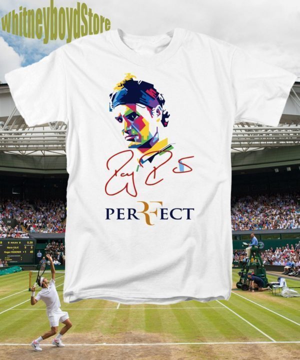 Vintage Roger Federer Signature 2023 Shirt