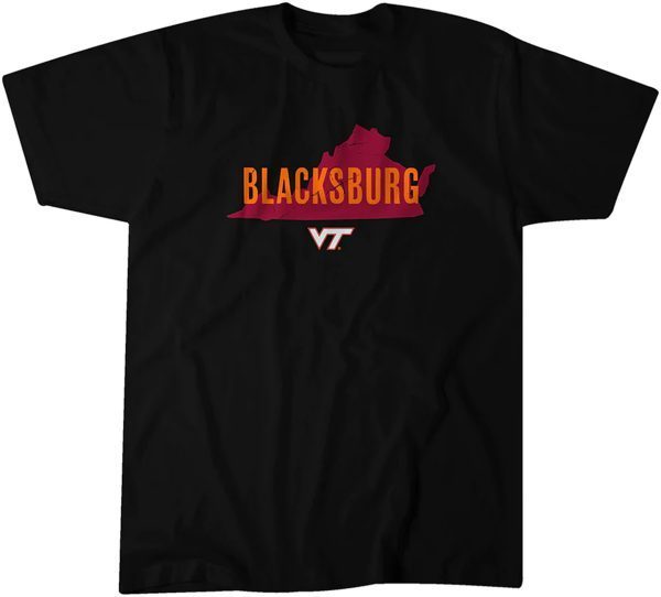 Virginia Tech Hokies Hometown Blacksburg 2023 Shirt